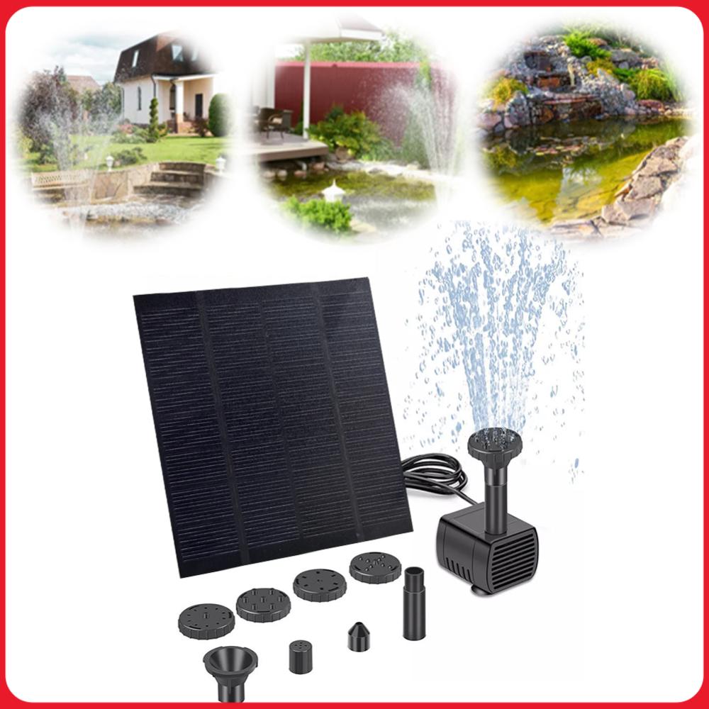 Bonsai Garden Fountain - Solar Fountain Pond Pump Kit with