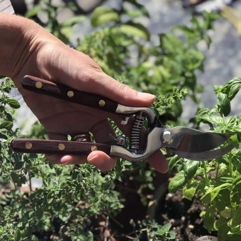 1Pc Wood Handle Pruning Shears - Bonsai Garden Knife recension och pris