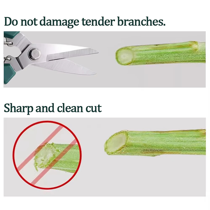190mm Straight‑Head Pruning Sh - Bonsai Garden Knife recension och pris