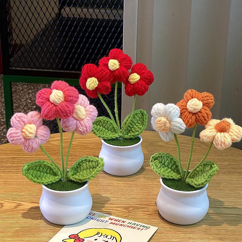 1/2/4Pcs DIY Handwoven Mini Po - Bonsai Garden Accessories recension och pris