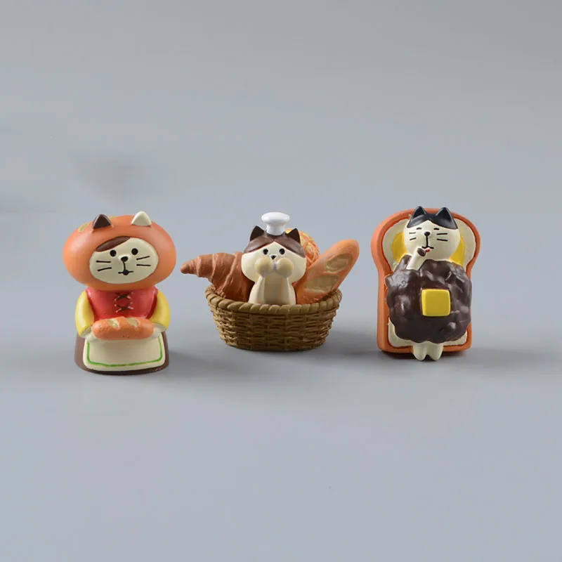 Zakka Style Cartoon Cat Bread  - Bonsai Garden In Japan recension och pris