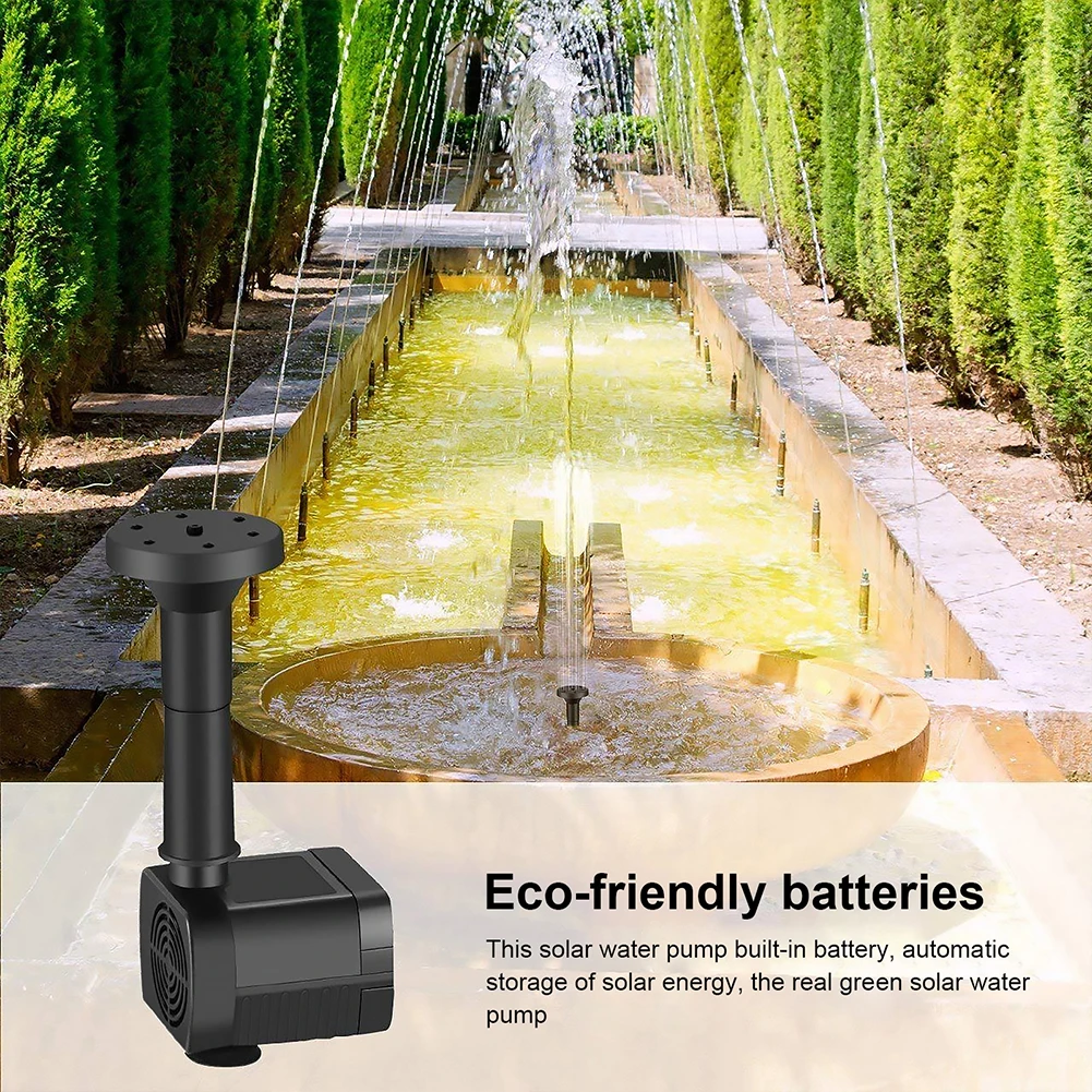 Solar Water Pump Fountain Pump - Bonsai Garden Fountain recension och pris