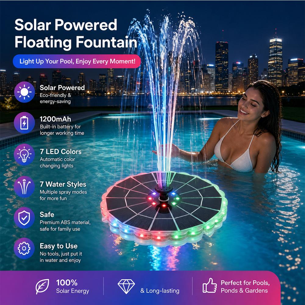 3.5W Outdoor Solar Fountain Pu - Bonsai Garden Fountain recension och pris