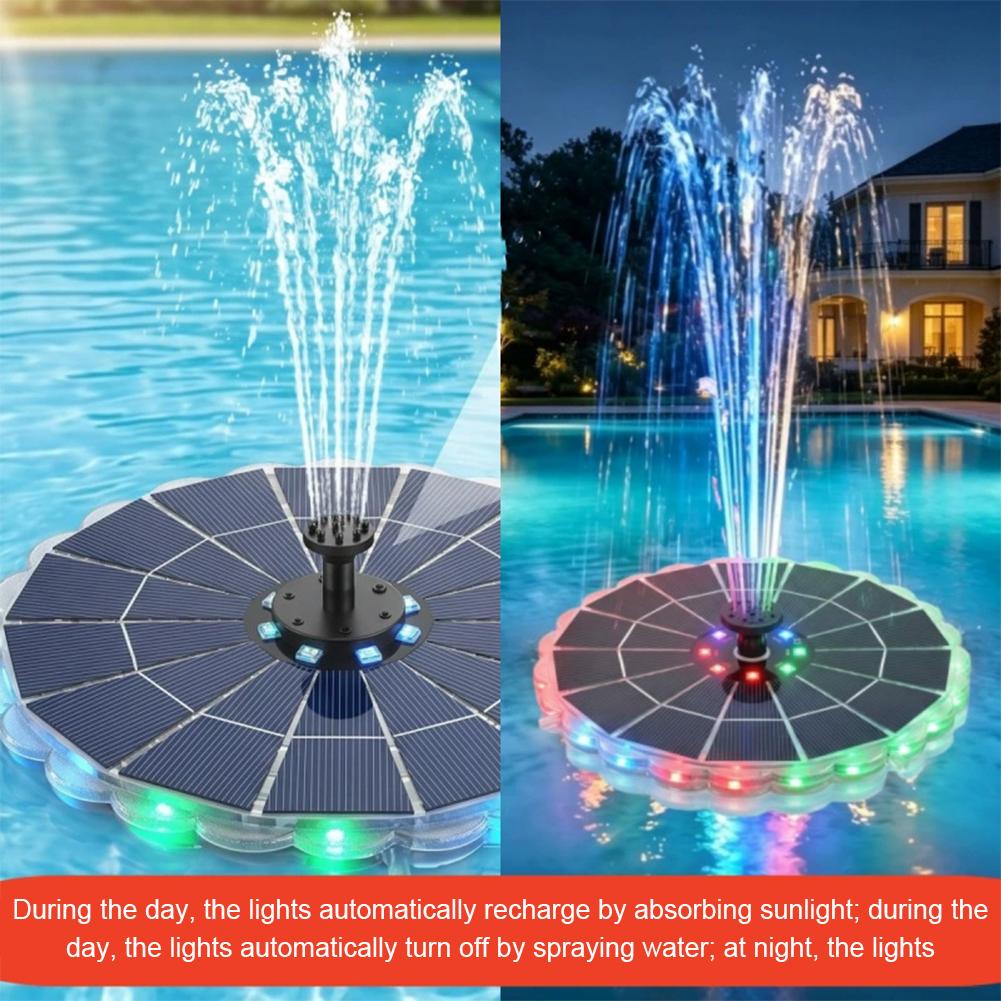 3.5W Outdoor Solar Fountain Pu - Bonsai Garden Fountain recension och pris