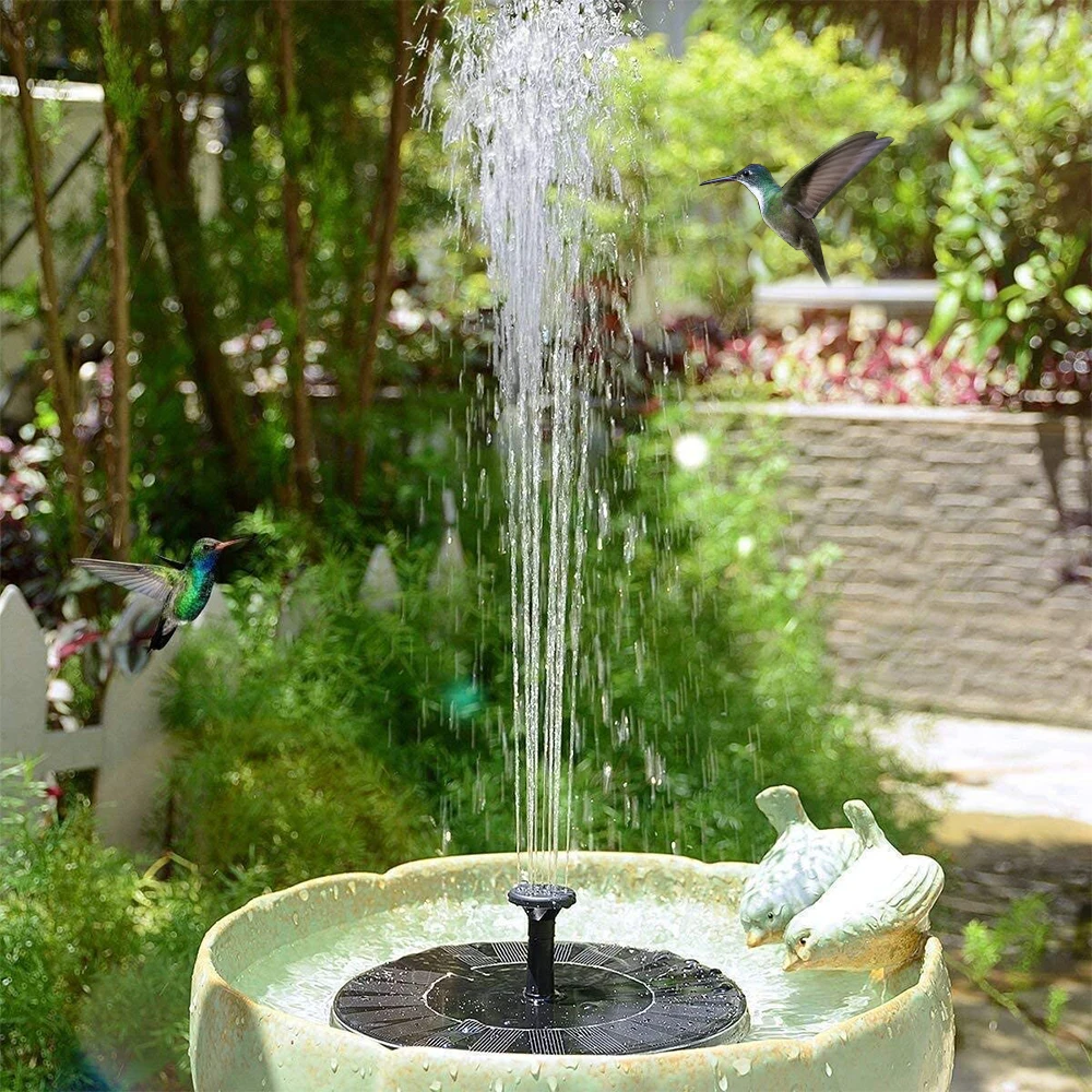 Mini Solar Water Fountain Pool - Bonsai Garden Fountain recension och pris