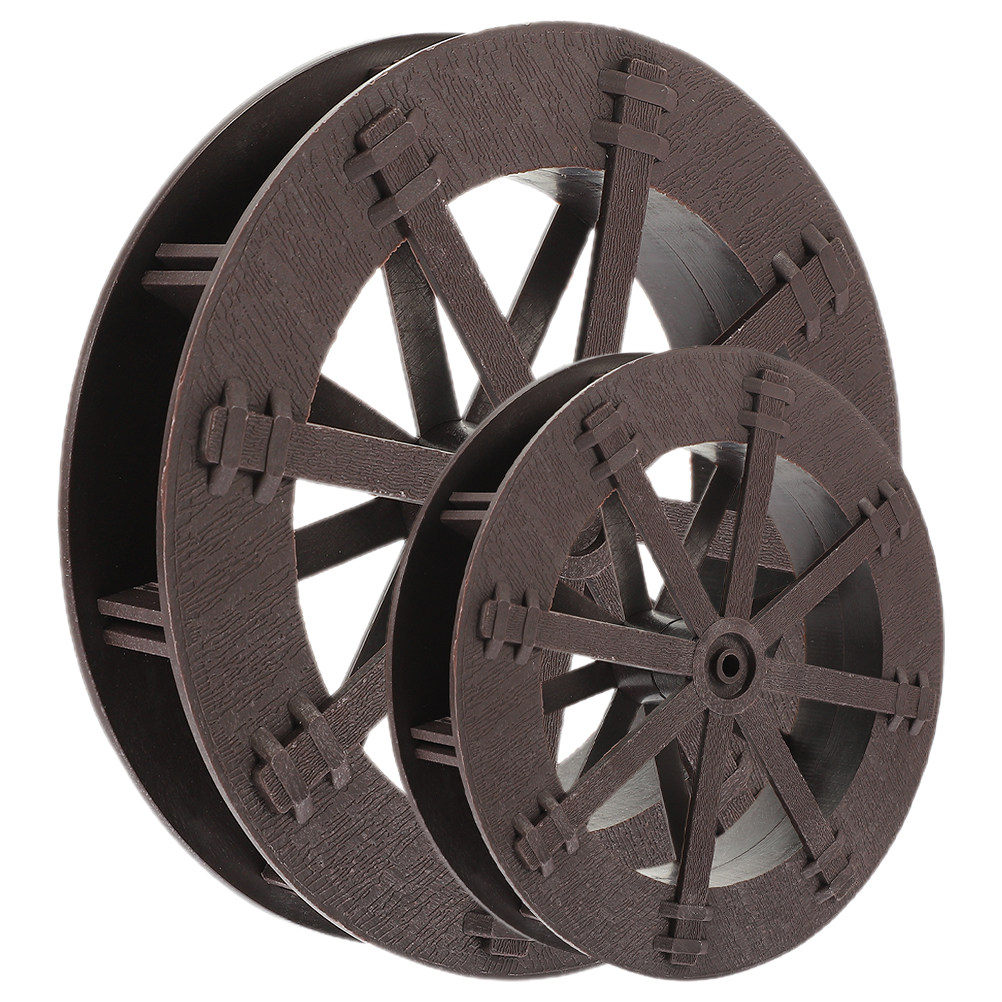 2Pcs Mini Water Wheel for Tabl - Bonsai Garden Fountain recension och pris