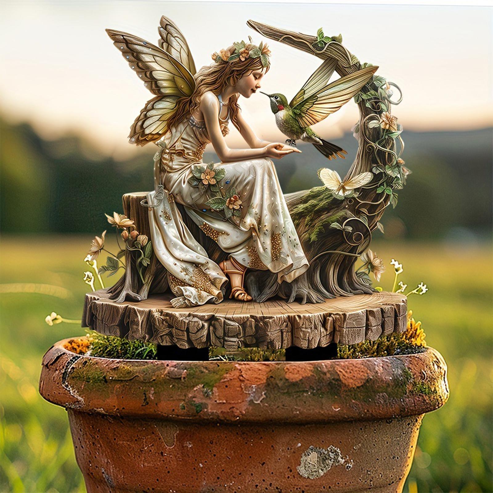 Fairy Decorative Garden Stake  - Bonsai Garden Accessories recension och pris