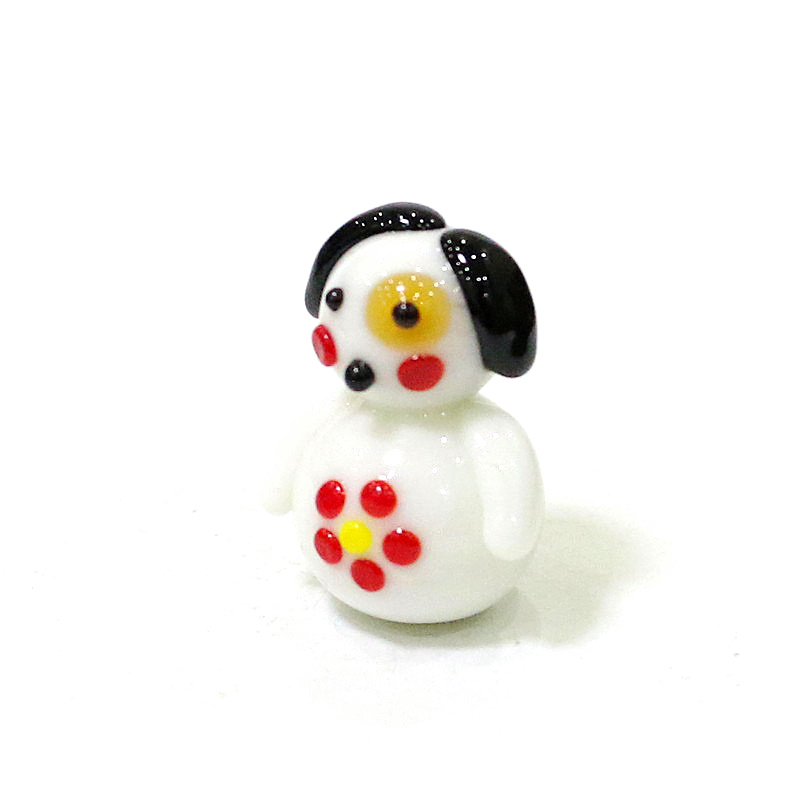 Cute Handmade Mini Glass Dog F - Bonsai Garden In Japan recension och pris