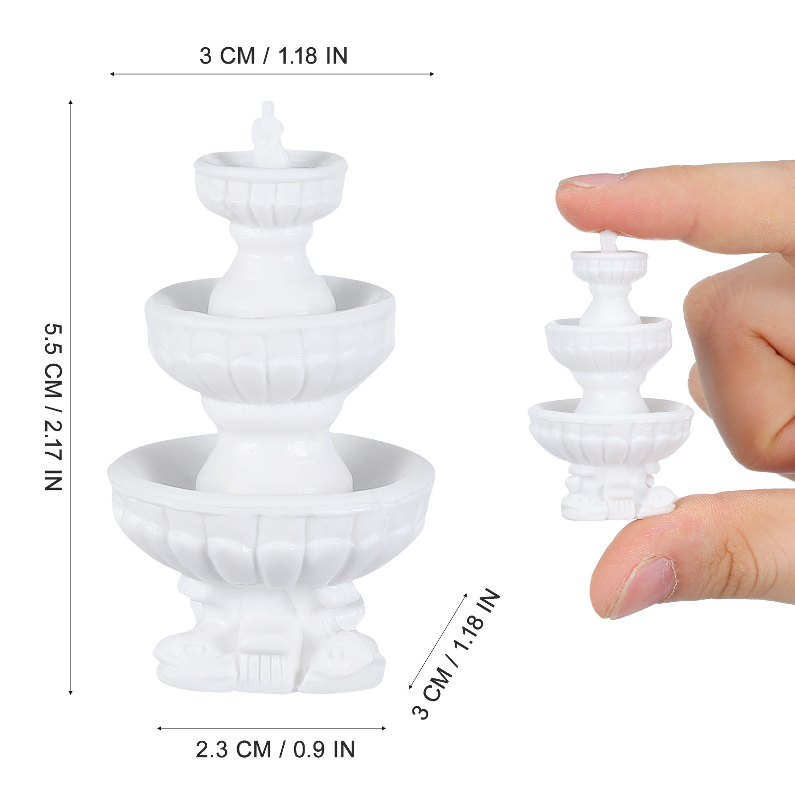 Landscape Fountain Plastic Min - Bonsai Garden Fountain recension och pris