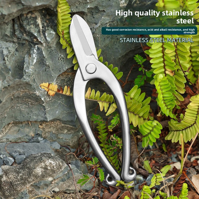 Stainless Steel Ikebana Scisso - Bonsai Garden Knife recension och pris